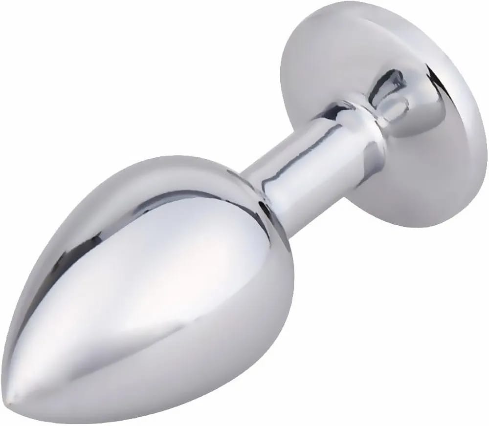 Rose Crystal Stainless Steel Plug Set